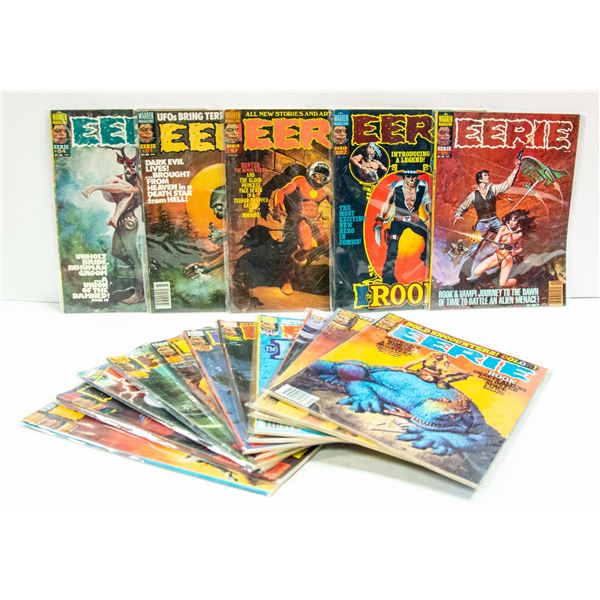 EERIE HORROR MAGAZINES ANTHOLOGY 16 ISSUES