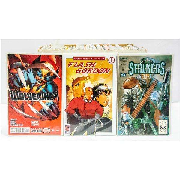 COMICS BOX - ALL NUMBER ONE ISSUES - MARVEL & MISC