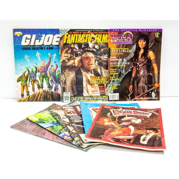 FLAT OF MISC MAGAZINES