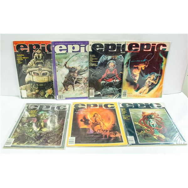 MARVEL EPIC MAGAZINES ANTHOLOGY 7 ISSUES