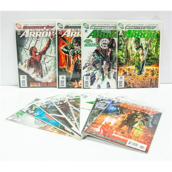 COMICS - GREEN ARROW RUN OF COMIC BOOKS