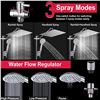 Image 2 : NEW 12" LUXURY STAINLESS STEEL SHOWER SYSTEM