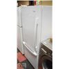Image 1 : WHIRLPOOL WHITE BOTTOM FREEZER 18 CU FT FRIDGE