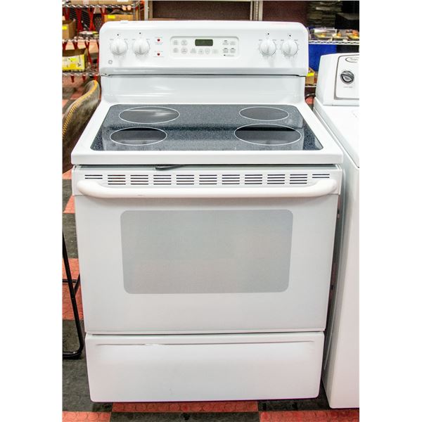 GE CERAMIC TOP RANGE