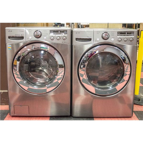 LG WASHER + DRYER SET