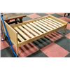 Image 2 : IKEA WOODEN TODDLER BED FRAME NO RAILING