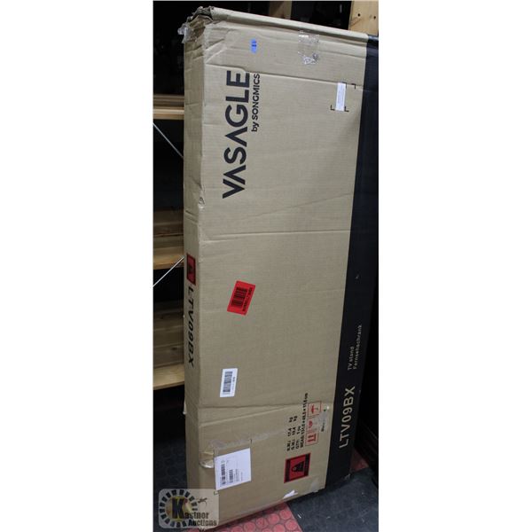 BUILD YOUR OWN VASAGLE WOOD TONE TV STAND