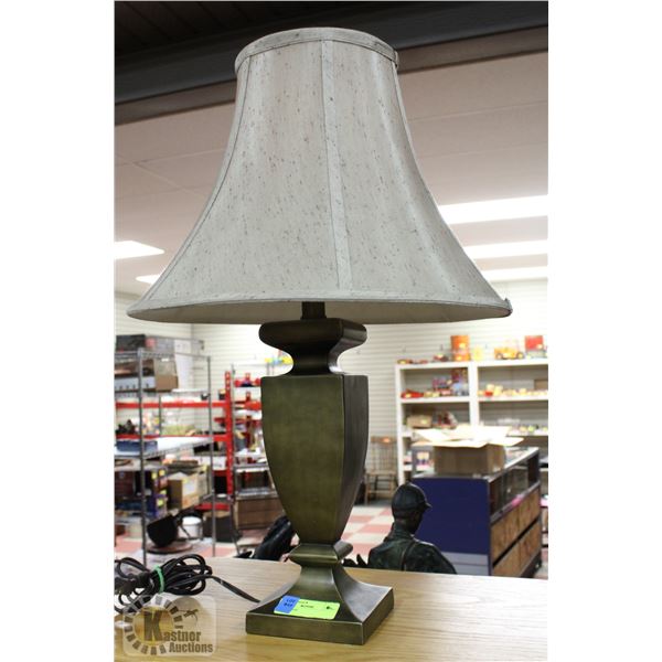 BRASS LAMP APPROX 25" TALL