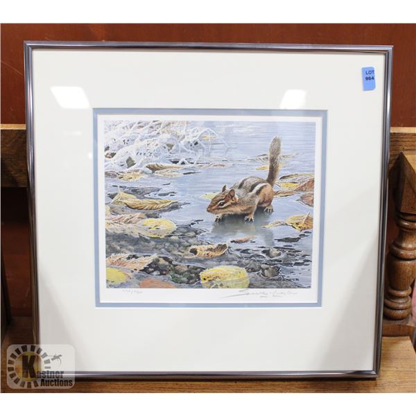 SEERY-LESTER TREADING THIN ICE-CHIPMUNK SIGNED LTD