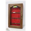 Image 1 : MID CENTURY WALL HANGING SPOON DISPLAY CASE
