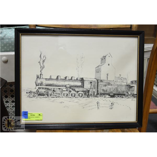 13" X 17" JACK BUNDY ALBERTA WHEAT POOL