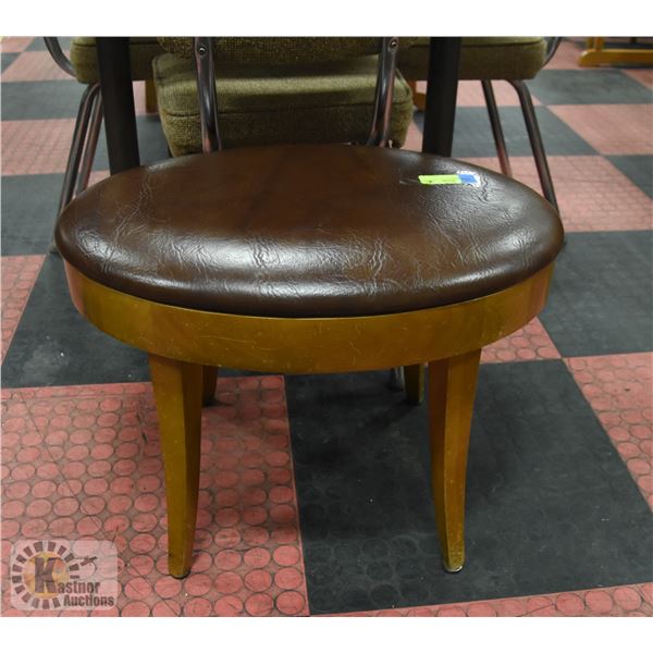 VINTAGE STOOL 17" X 23" X 16"