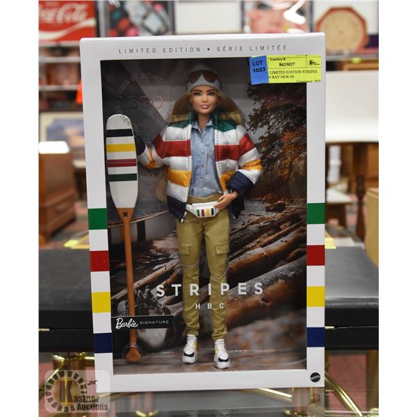 BARBIE LIMITED EDITION STRIPES HUDSON BAY