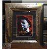 Image 1 : FRAMED MICHAEL MEYERS SIGNED PRINT