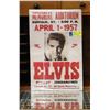 Image 1 : 1957 ELVIS PRESLEY CONCERT POSTER - REPRODUCTION