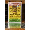Image 1 : 1985 WILLIE NELSON CONCERT POSTER - REPRODUCTION