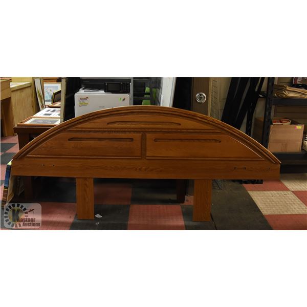 OAK HEADBOARD 92" X 42"