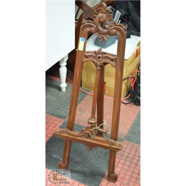 DECORATIVE SOLID WOOD ARTWORK DISPLAY EASEL