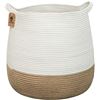 Image 1 : NEW RATTAN STYLE FABRIC LAUNDRY HAMPER