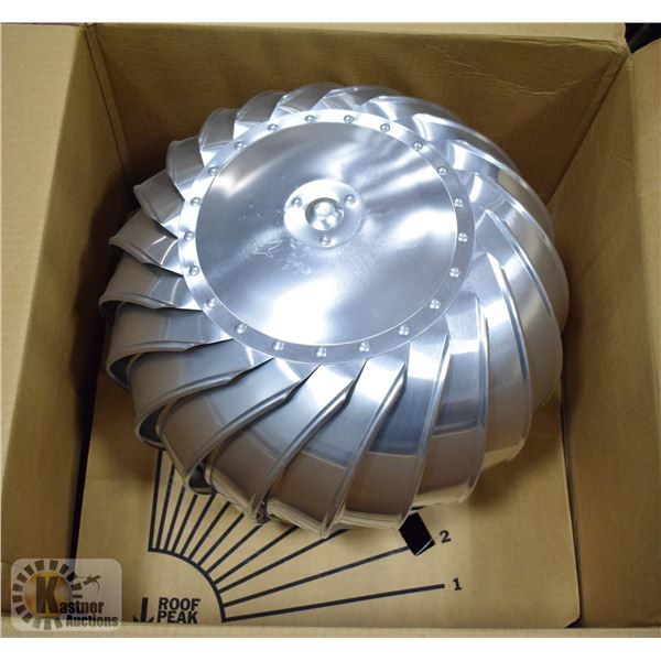 UNUSED 14" AIRHAWK TURBINE ROOF VENTILATOR WHIRLY