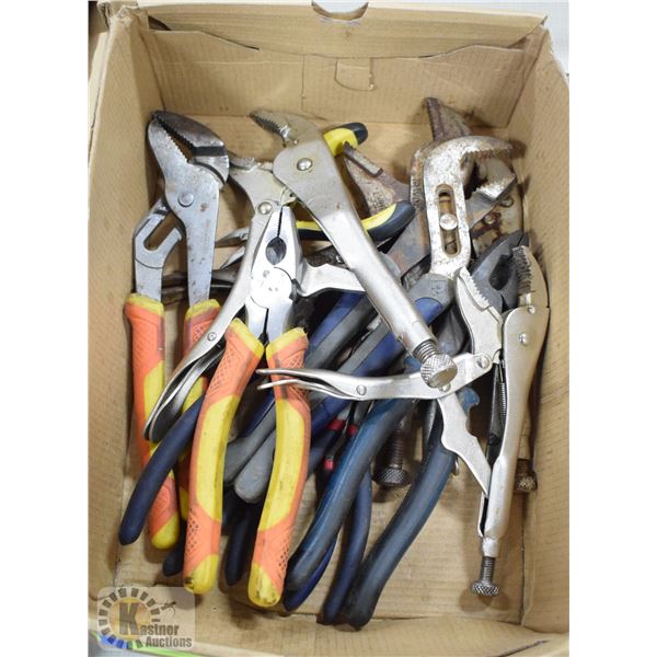 VISE GRIPS AND OTHER PLIERS