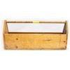 Image 2 : VINTAGE WOOD WORKERS TOOLBOX W/ TRADITIONAL TOOLS