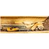 Image 3 : VINTAGE WOOD WORKERS TOOLBOX W/ TRADITIONAL TOOLS