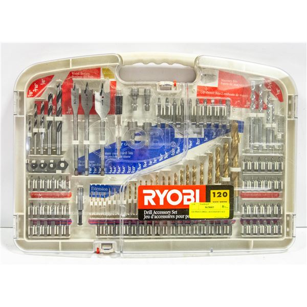 120 PIECE DRILL ACCESSORY SET