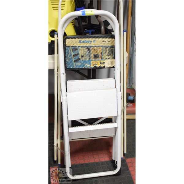 STEP LADDERS- LOT OF 3
