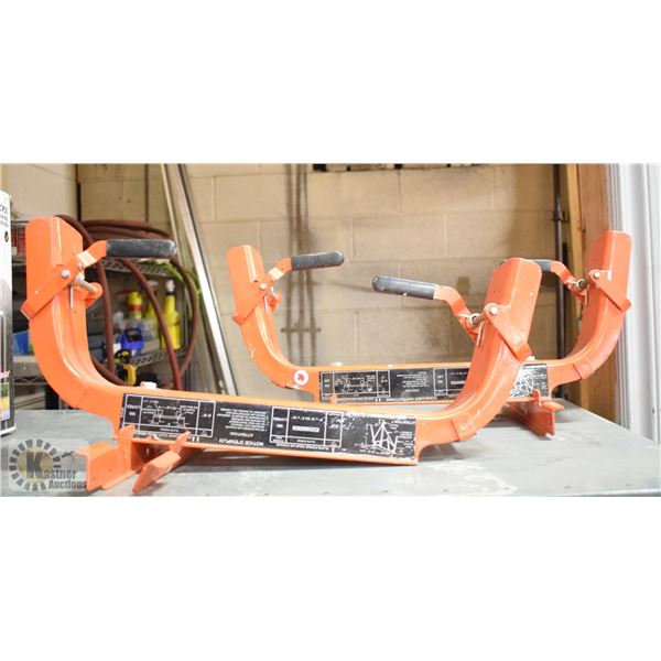 PAIR OF 500LBS PLATFORM STANDS