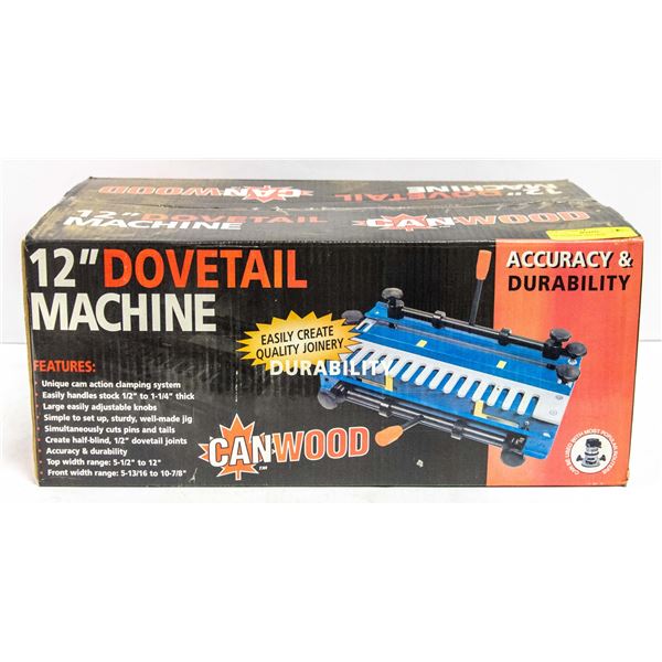 12" DOVETAIL MACHINE