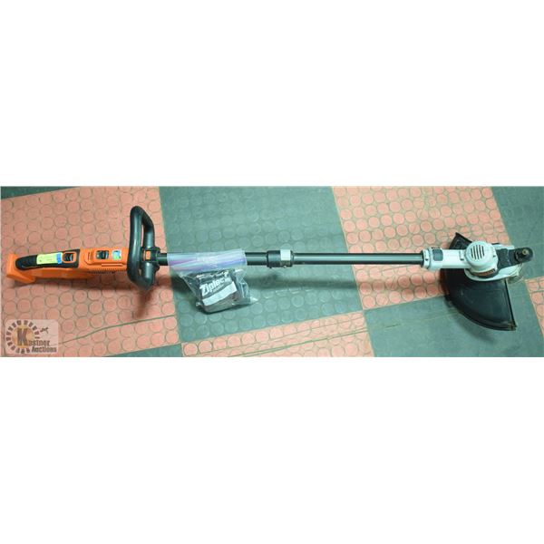 BLACK & DECKER WEED EATER W/ BATTERIES