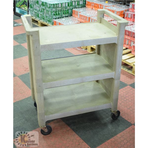 RUBBERMAID COMMERCIAL CART ON WHEELS