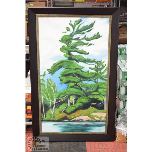 MORISON ORIGINAL CANVAS PAINTING APPROX 48" X 30"