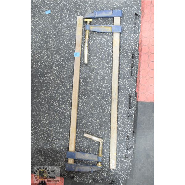 PAIR OF CLAMPS