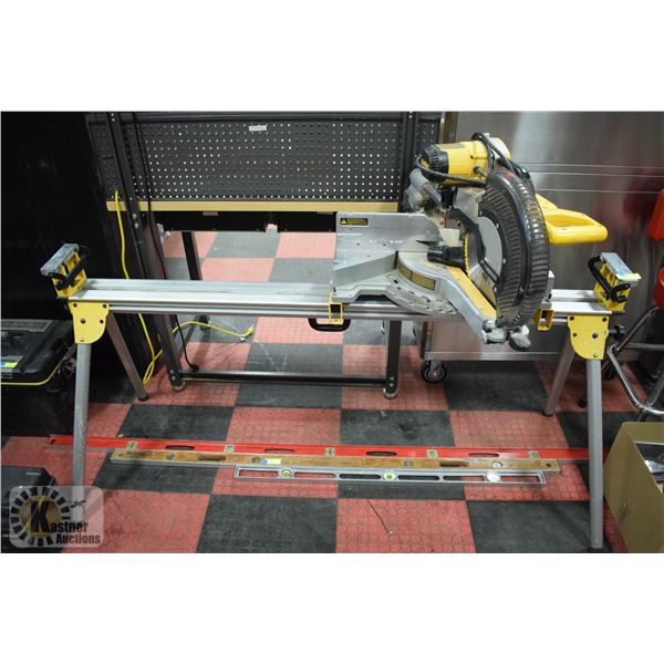 DEWALT DOUBLE BEVEL SLIDING COMPOUND MITRE SAW