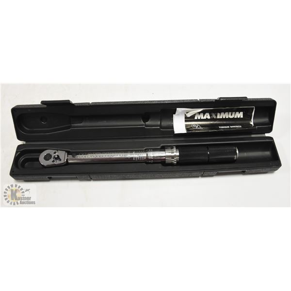 MAXIMUM TORQUE WRENCH 058-9399-2 IN CASE