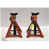 Image 1 : PAIR OF 2 TON AXEL STANDS