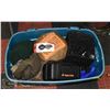 Image 1 : BIN OF ASSORTED HUNTING GEAR