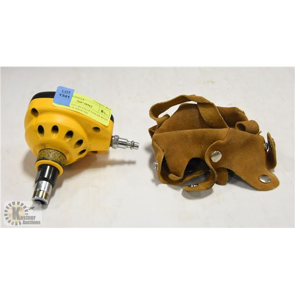 DEWALT D51180 PALM NAILER WITH LEATHER SURROUND