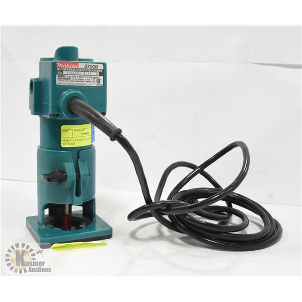 MAKITA 3700B DETAIL ROUTER WITH BIT