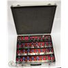 Image 1 : LARHER ROUTER BIT SET IN METAL CASE