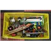 Image 1 : HARDWARE ASSORTED PLUS TOOLS BOX LOT