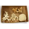 Image 1 : ASSORTED LOT OF CORAL PIECES