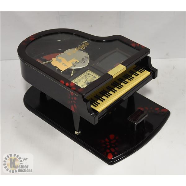 VINTAGE GRAND PIANO MUSIC/JEWELLERY BOX