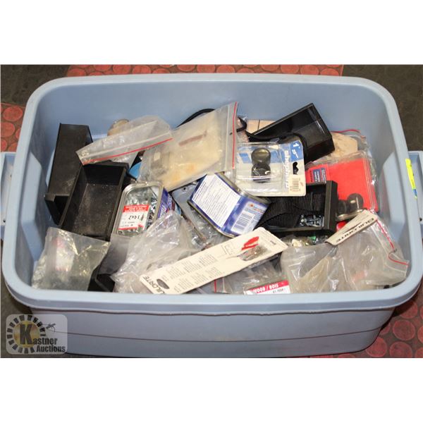 LOT OF ASSORTED HARDWARE AND TOOLS