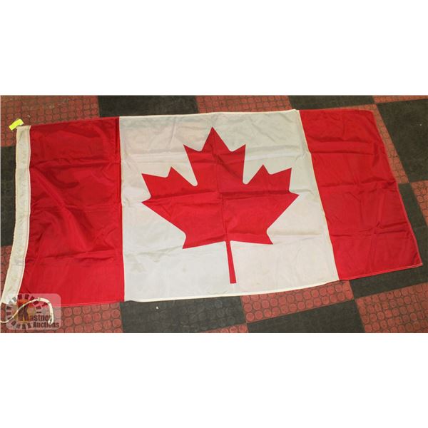 CANADIAN FLAG- 73" X 35" MADE OF POLYESTER