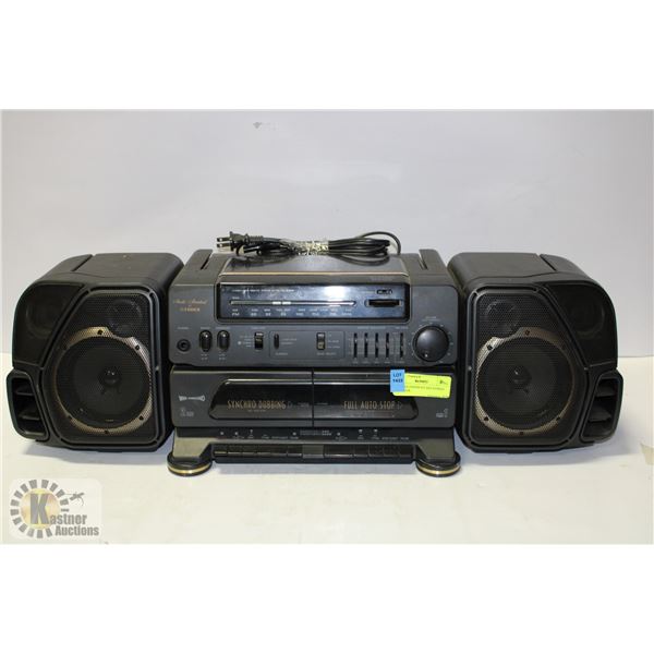 VINTAGE FISHER STUDIO STEREO BOOMBOX
