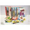Image 1 : VINTAGE STICKER BOOKS (12) &  ASSORTED STICKERS