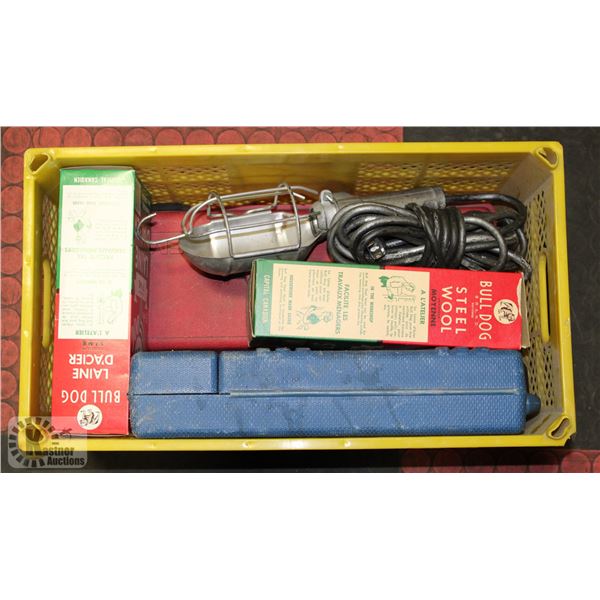 LOT OF ASSORTED HAND AND POWER TOOLS.